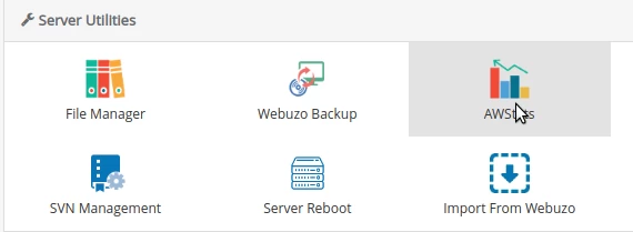 awstats webuzo 