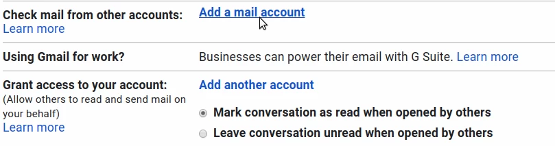 Agregar cuenta de correo
