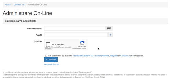 Autenticación ROTLD